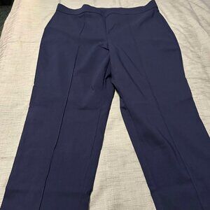Ruby Road Navy Straight Leg Pants 20W
